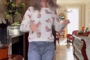 Супермодель Полина Поризкова честно показала фигуру в 60 лет