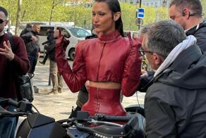 Белла Хадид показала кадры со съемок своего кинодебюта — модель приняла участие в сериале Райана Мерфи «Красота»