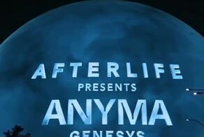 Впечатляющая реклама фестиваля электронной музыки Anyma  на внешнем экране концертной площадки Sphere в Лас-Вегасе