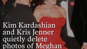 Меган Маркл и принц Гарри заставили Ким Кардашьян и Крис Дженнер удалить их фотографии из всех хроник со дня рождения Крис