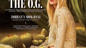  Гвинет Пэлтроу  стала героиней обложки The Hollywood Reporter в рамках выпуска, посвящённого мероприятию Women in Entertainment