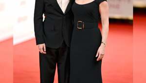 На лондонской премьере фильма «Goodbye, June» Кейт Уинслет появилась вместе с сыном, 21-летним Джо Андерсом — автором сценария картины