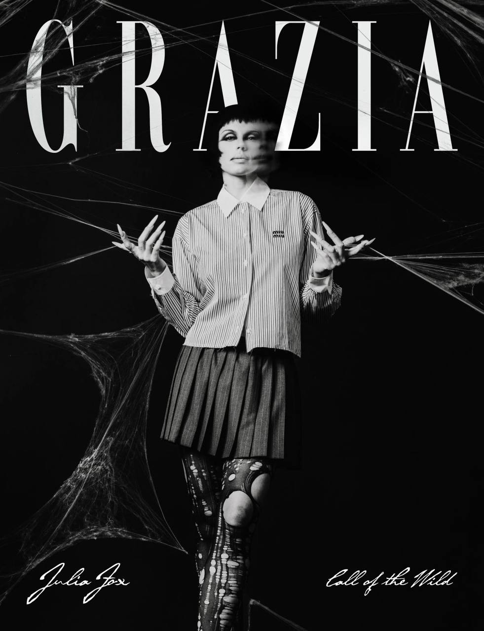 Джулия Фокс для Grazia Magazine, Сентябрь 2025