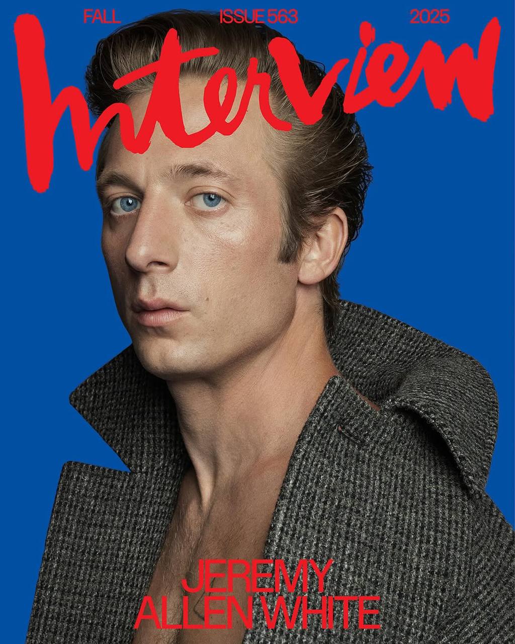 Джереми Аллен Уайт в фотосессии для Interview Magazine