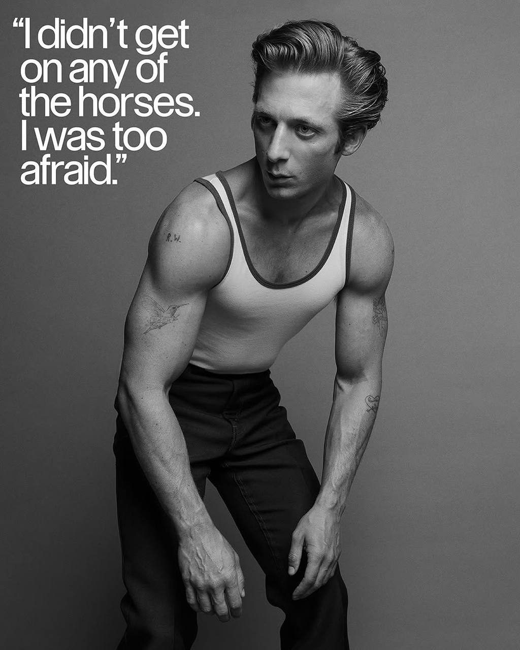 Джереми Аллен Уайт в фотосессии для Interview Magazine