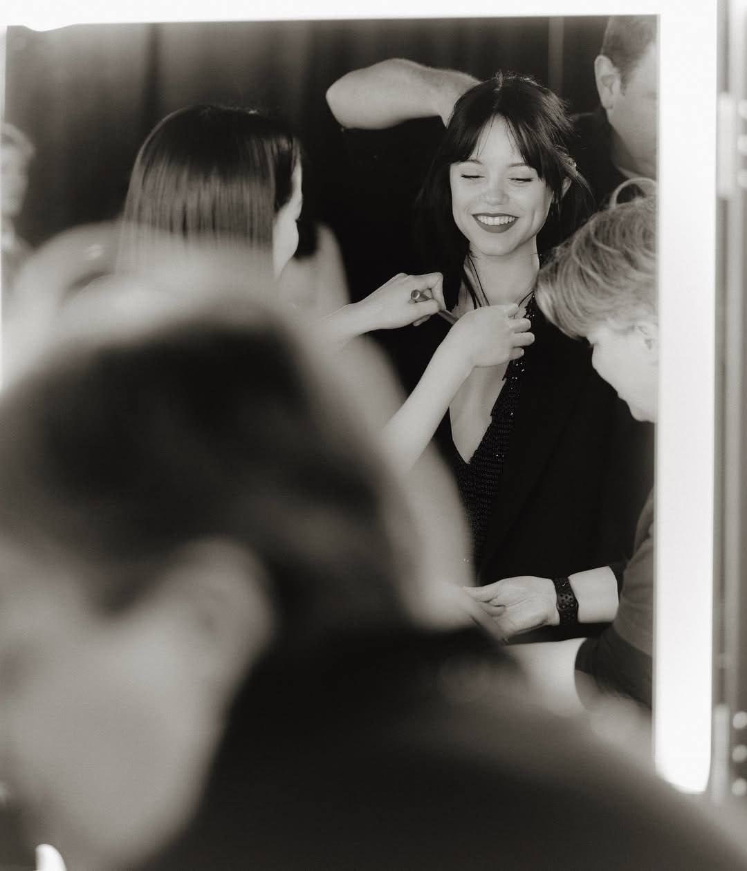 Актриса Дженна Ортега для модного дома Dior