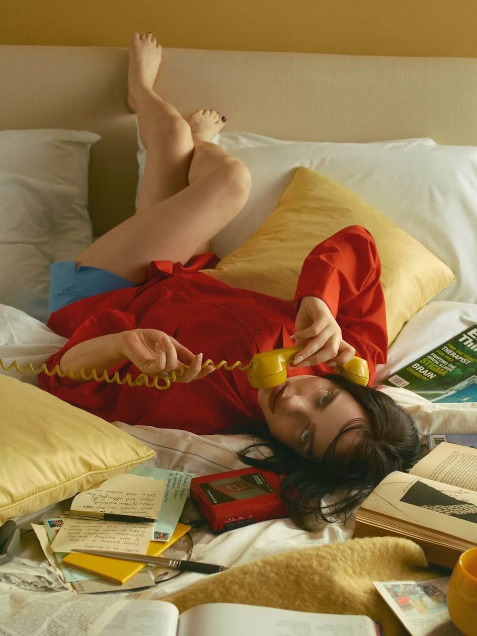 Доброе утро с фотосессией Билли Айлиш для WSJ