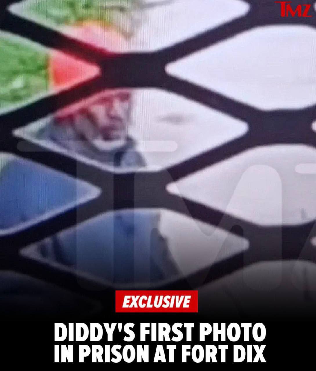 TMZ публикует снимки P Diddy прямиком из тюрьмы!