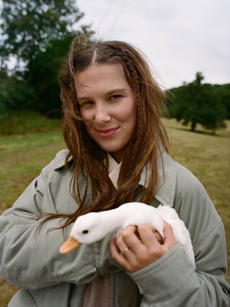 Милли Бобби Браун для британского Vogue