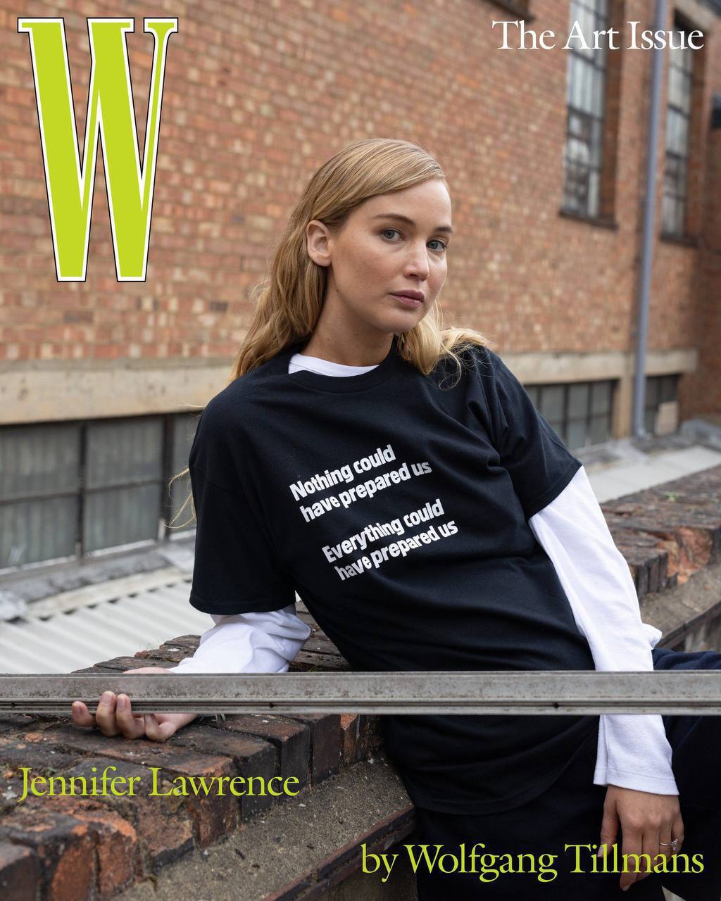 Доброе утро с фотосессией Дженнифер Лоуренс для W Magazine