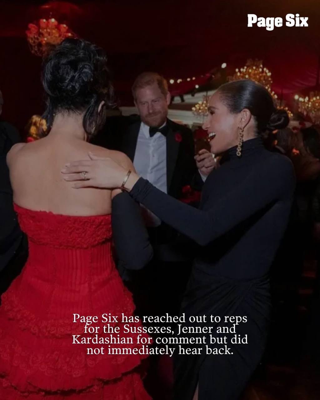 Меган Маркл и принц Гарри заставили Ким Кардашьян и Крис Дженнер удалить их фотографии из всех хроник со дня рождения Крис