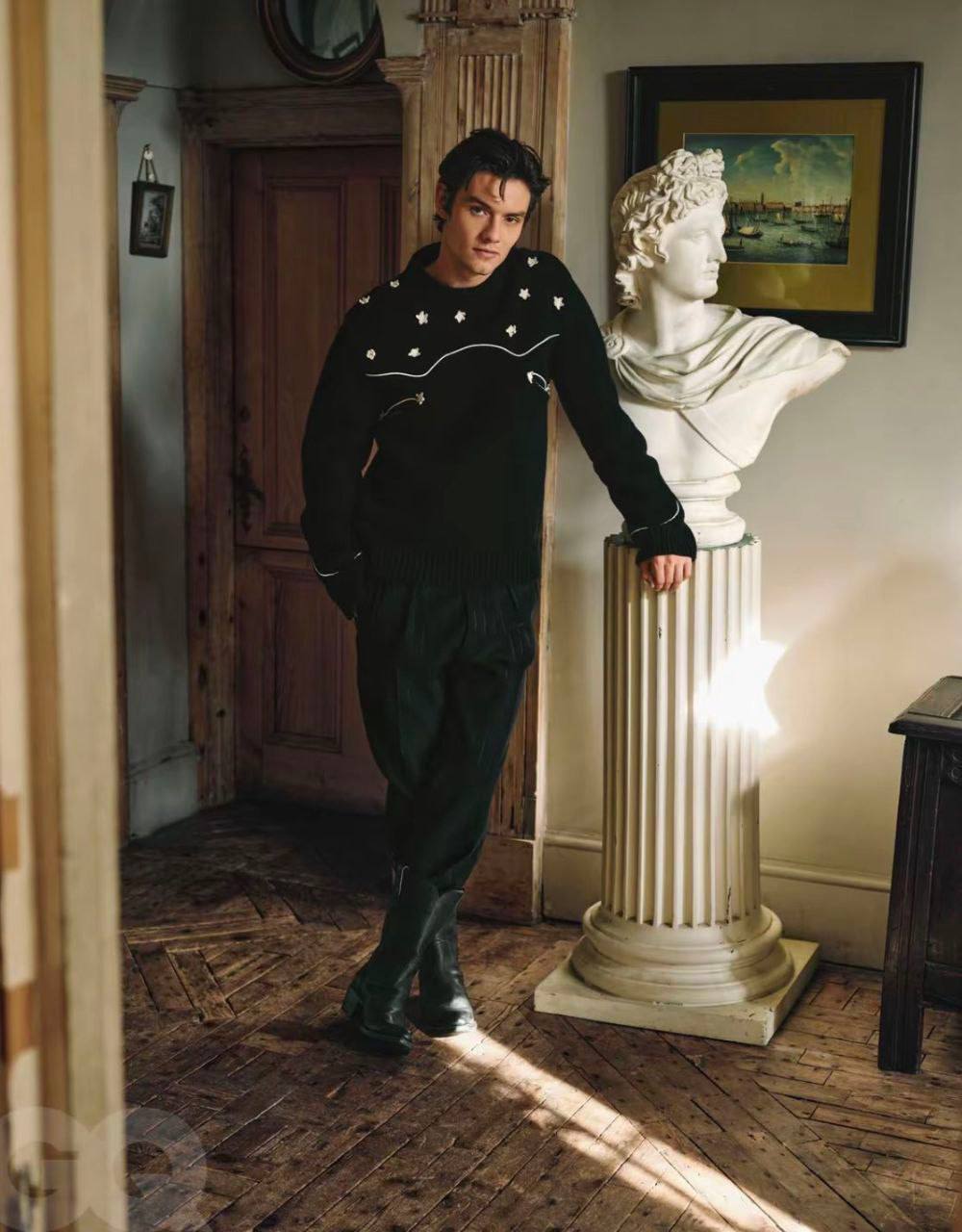 Красавчик Луис Партридж украсил обложку итальянского GQ