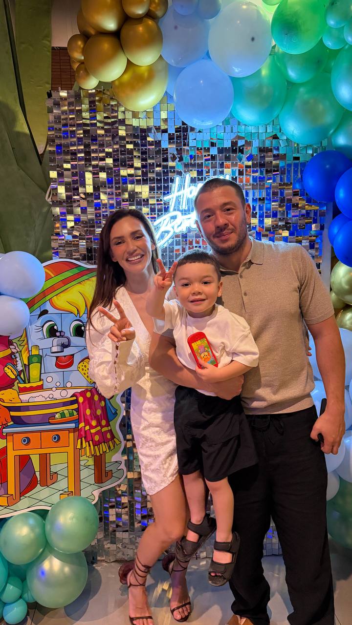 Ольга Серябкина поделилась трогательными кадрами дня рождения своего сына