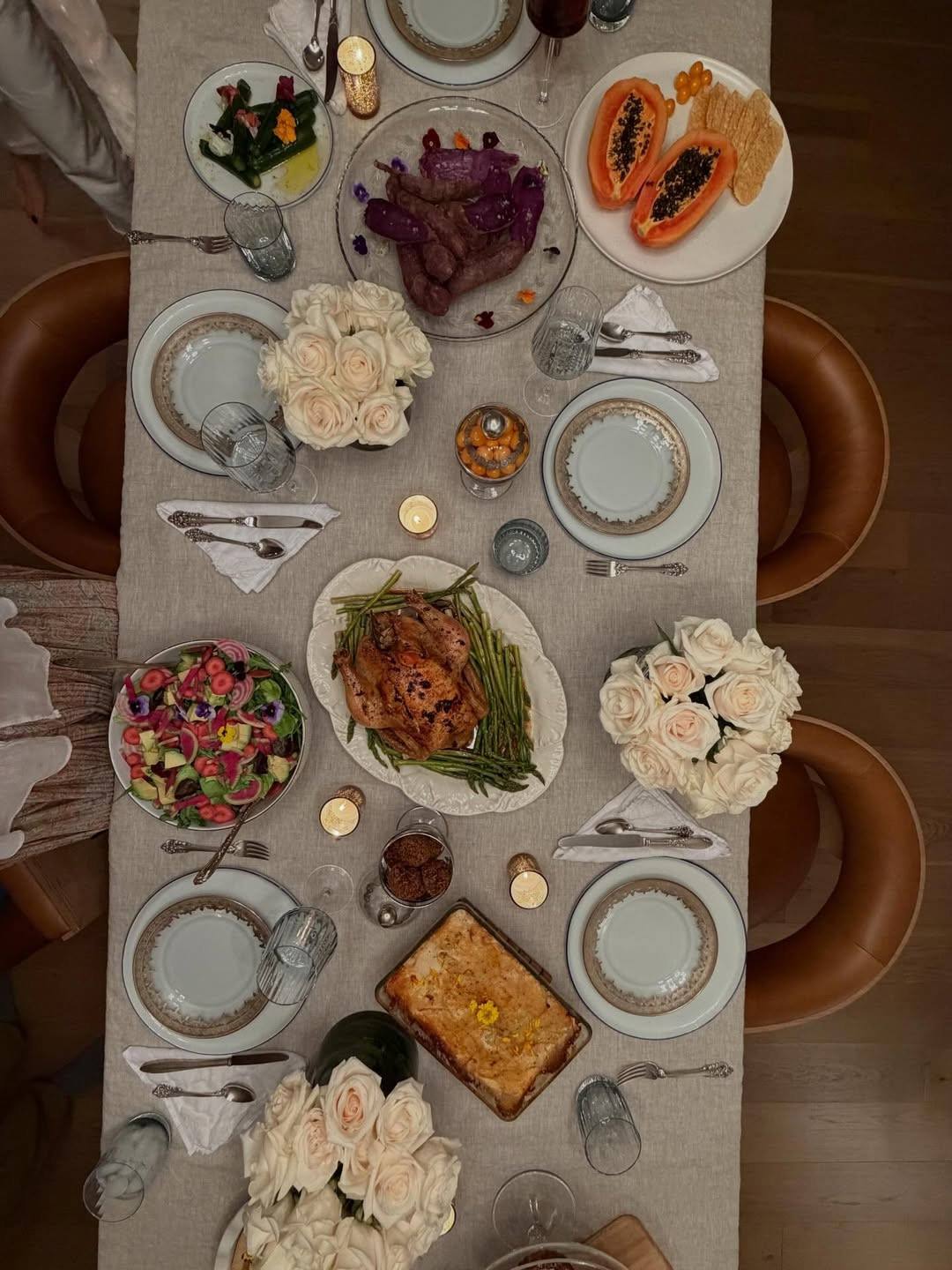 Ана де Армас и ее День благодарения