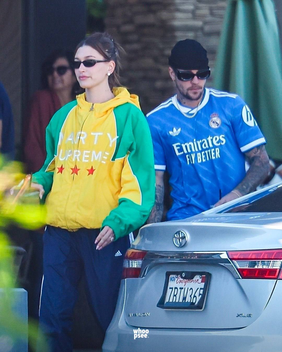 Свежие папарацци Джастина и Хейли Бибер