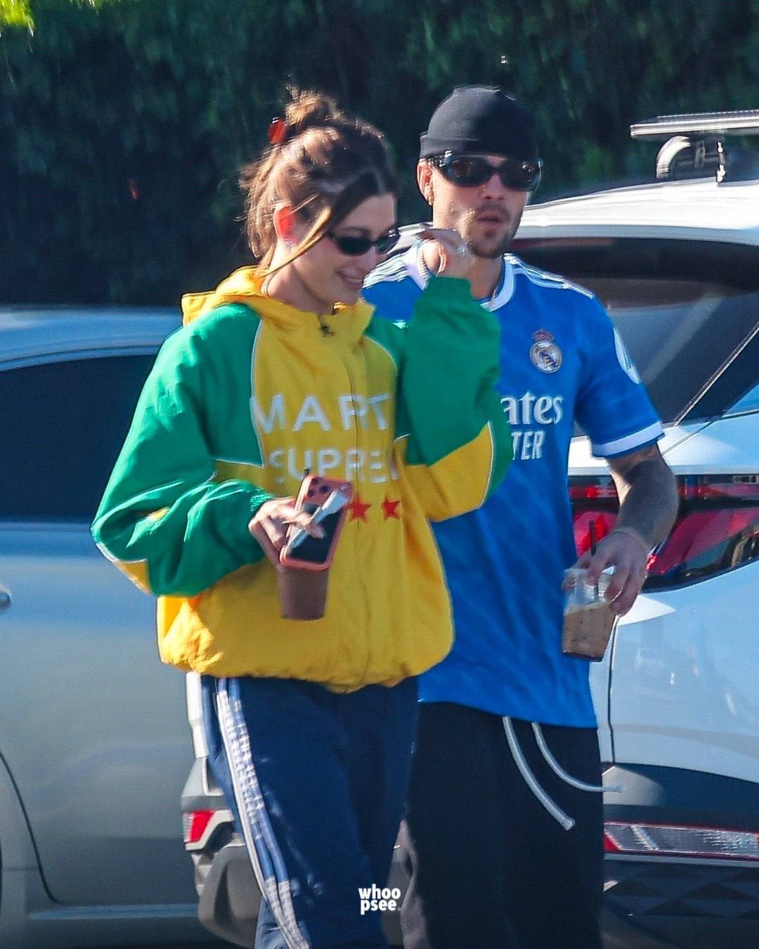 Свежие папарацци Джастина и Хейли Бибер