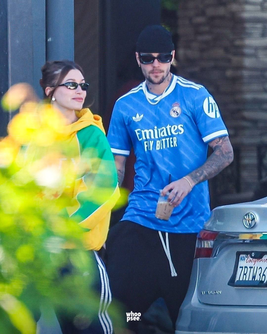 Свежие папарацци Джастина и Хейли Бибер