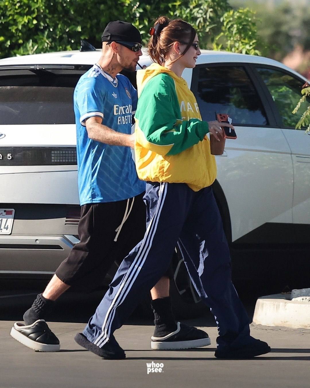 Свежие папарацци Джастина и Хейли Бибер