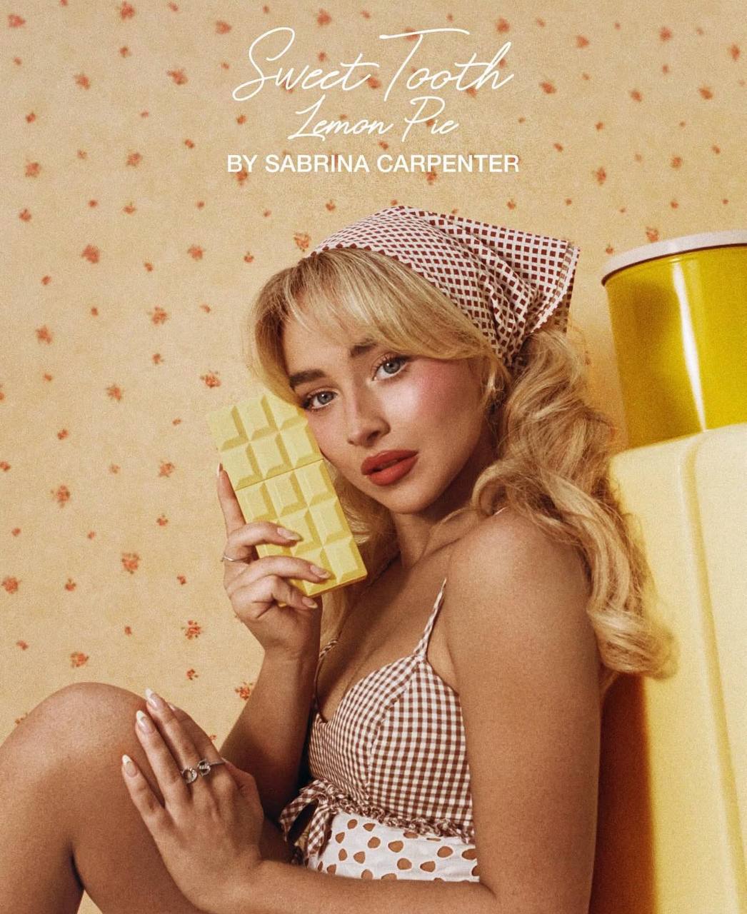 Доброе утро с фотосессией прекрасной Сабрины Карпентер для нового аромата парфюма «Sweet Tooth Lemon Pie»