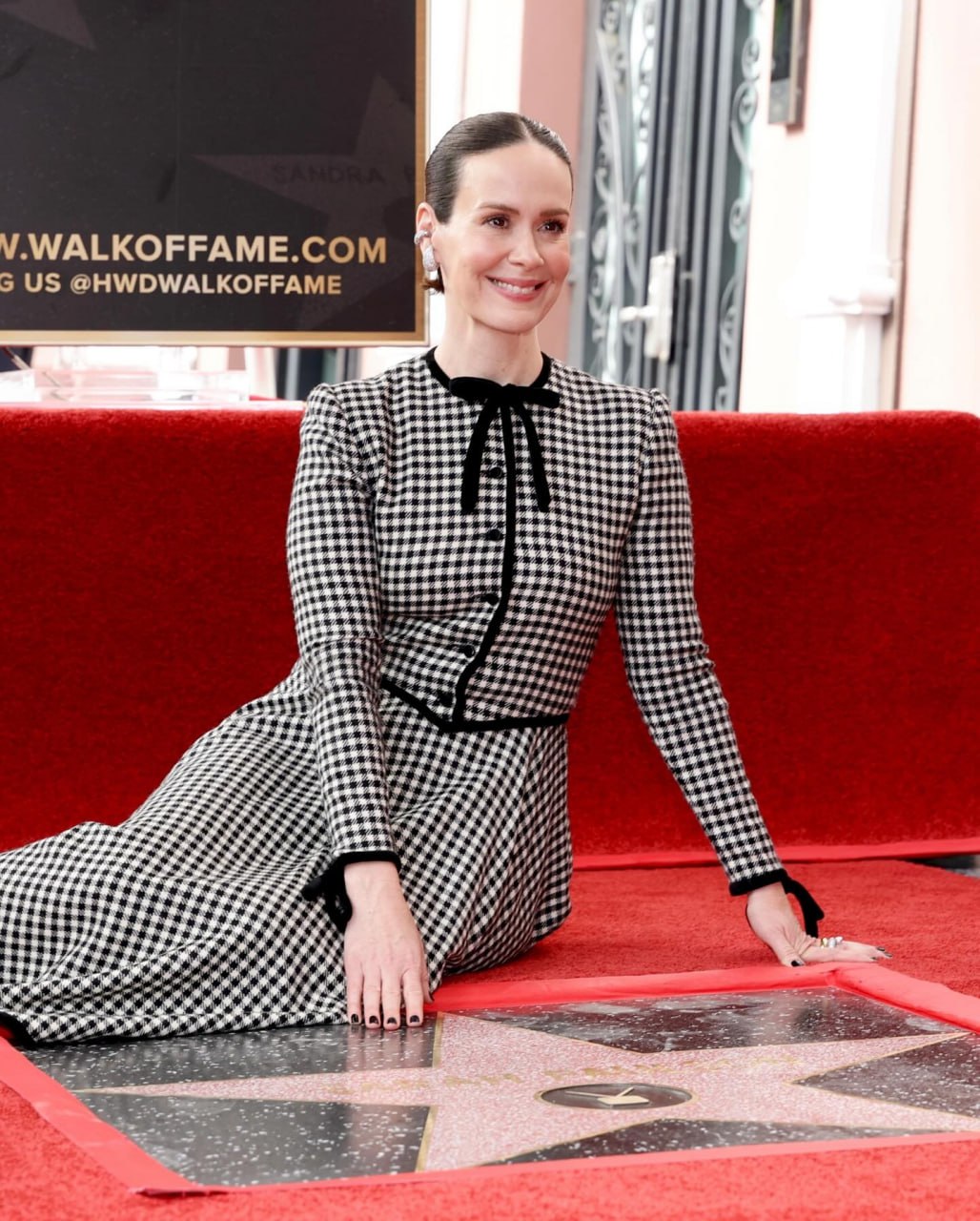 Сара Полсон получила именную звезду на Голливудской Аллее славы