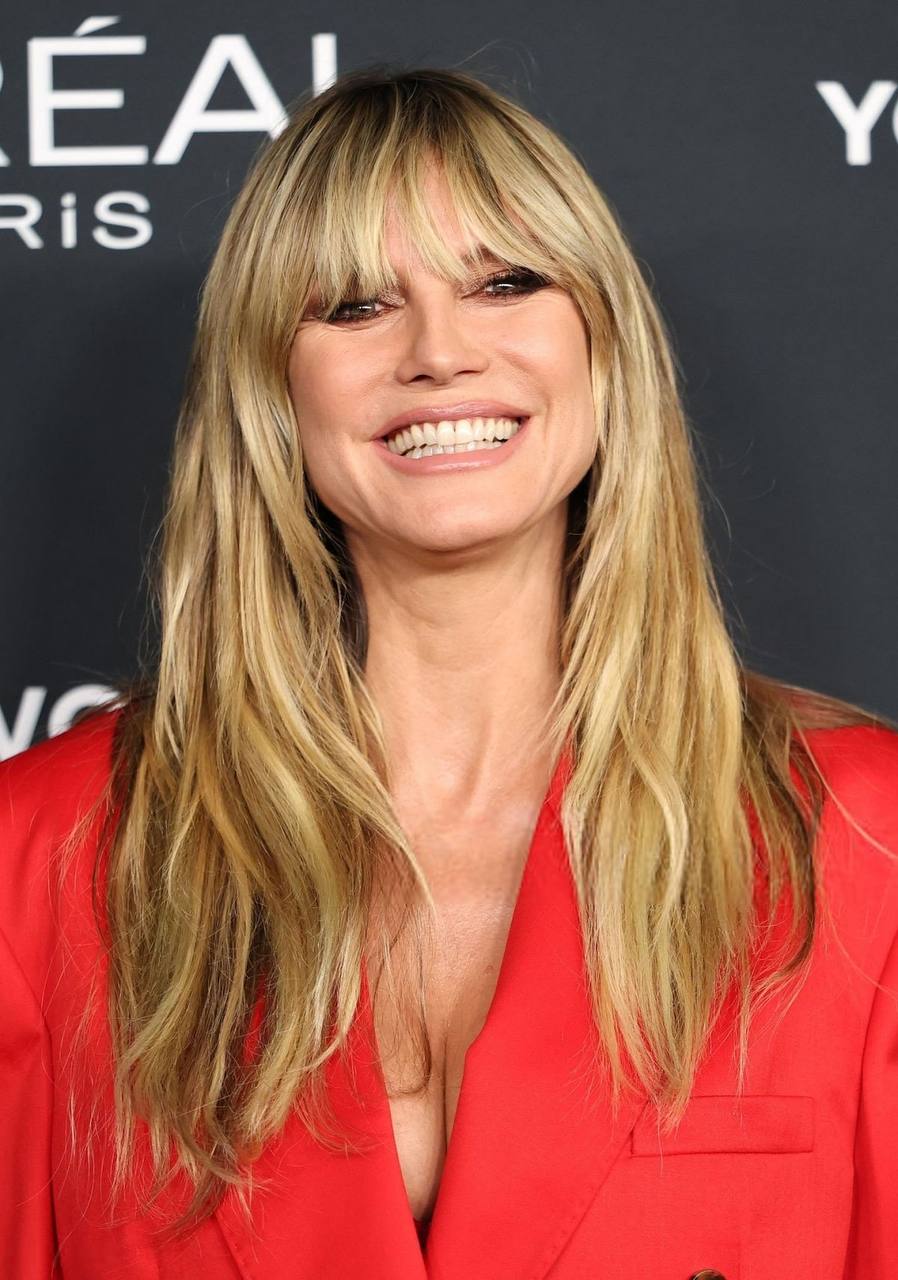 Хайди Клум и Кендалл Дженнер на мероприятии L’Oreal Paris Women of Worth в Лос-Анджелесе