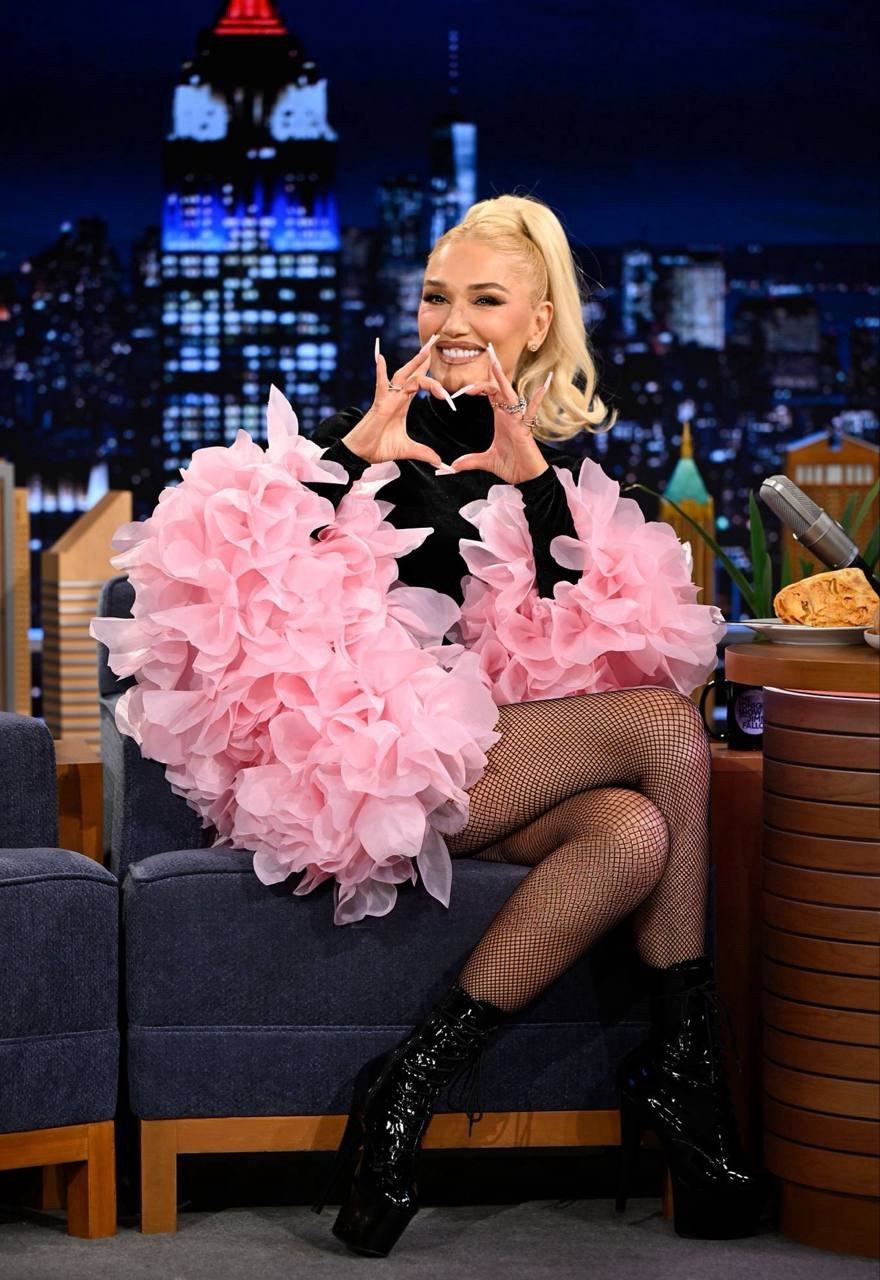 Гвен Стефани посетила шоу Джимми Фэллона