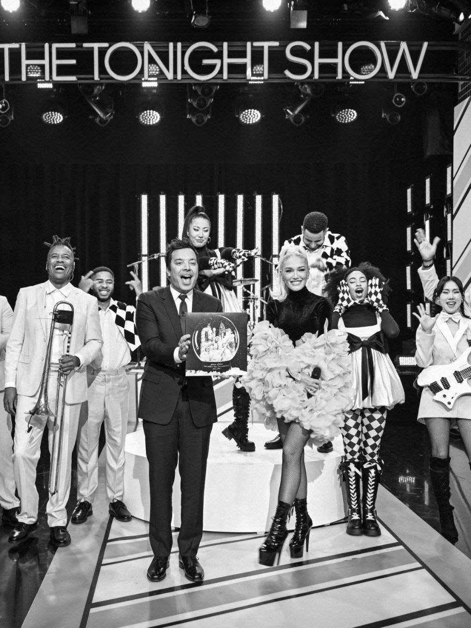 Гвен Стефани посетила шоу Джимми Фэллона