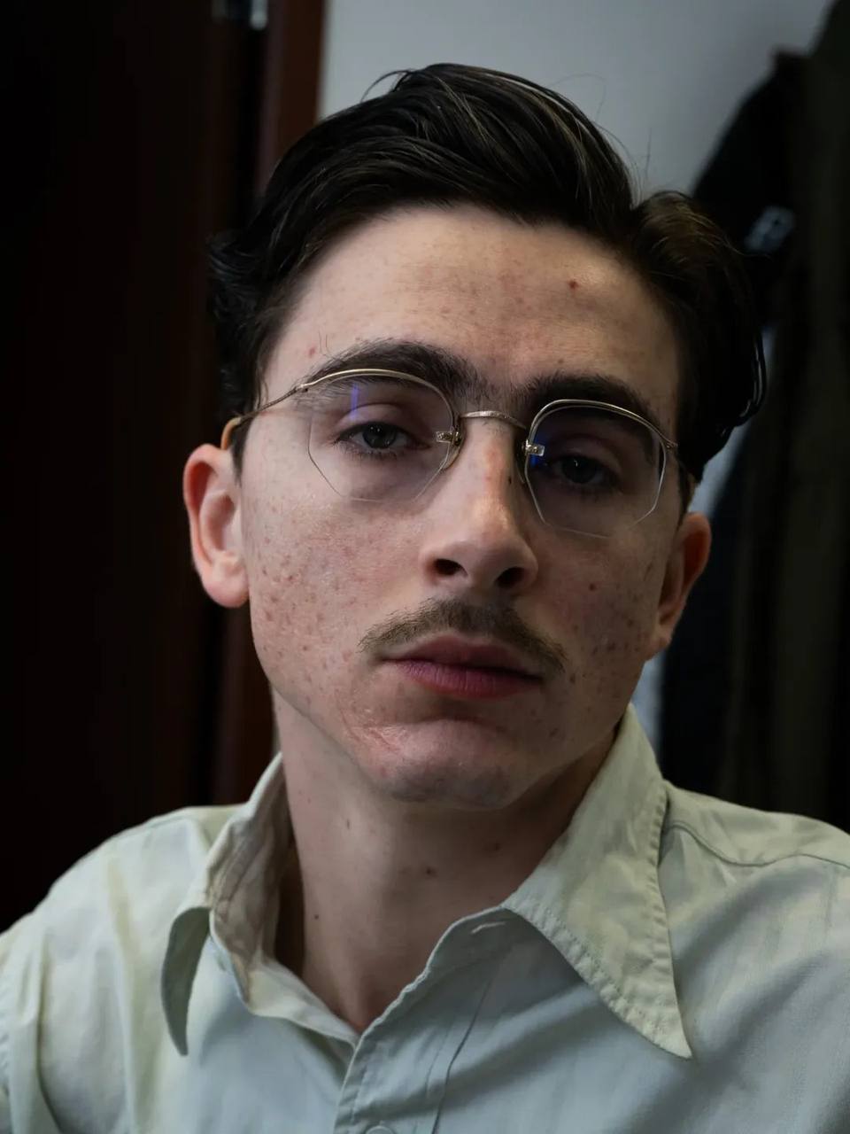 Тимоти Шаламе показал грим для съемок «Марти Великолепного»