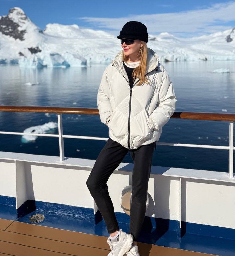 Николь Кидман в Антарктиде ️