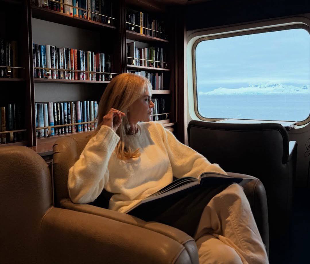 Николь Кидман в Антарктиде ️