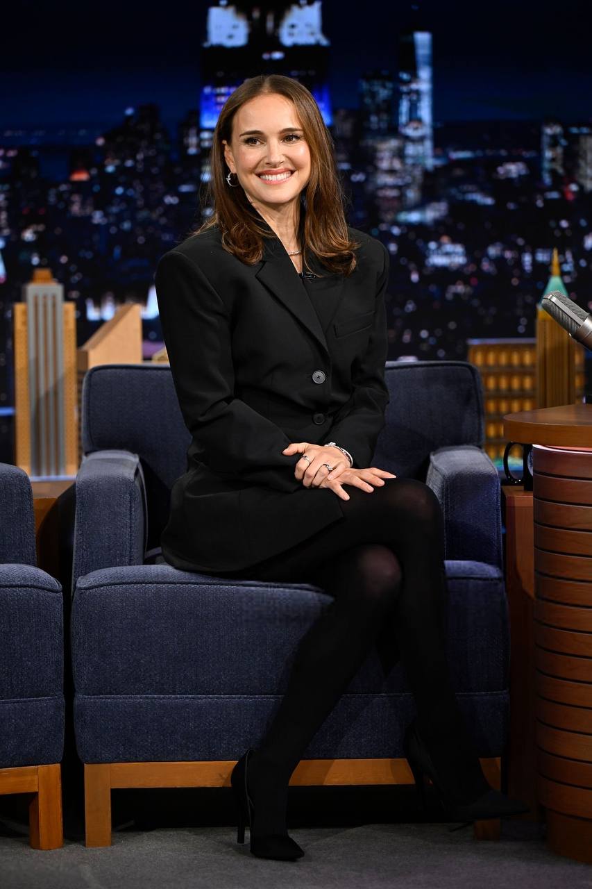 Натали Портман посетила шоу «The Tonight Show with Starring Jimmy Fallon» в Нью-Йорке