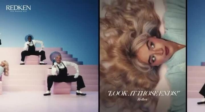 Новый рекламный ролик с Сабриной Карпентер для бренда Redken