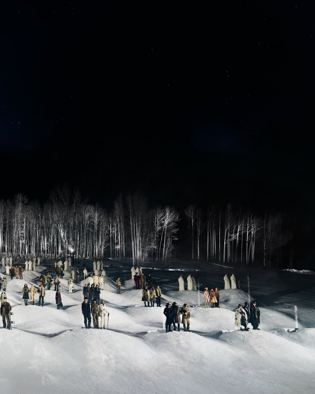 Показ коллекции Moncler Grenoble осень-зима 2026 прошёл в Аспене️